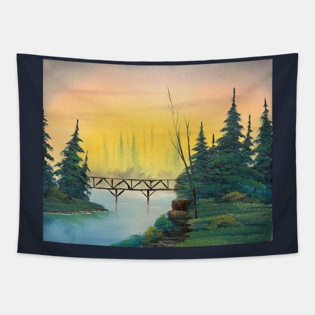 Bob ross tapestry hotsell