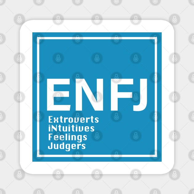 ENFJ, MBTI Magnet by princessmi-com