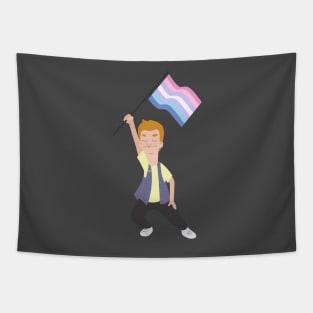 of Jimmy Jr. x Bigender Flag Tapestry