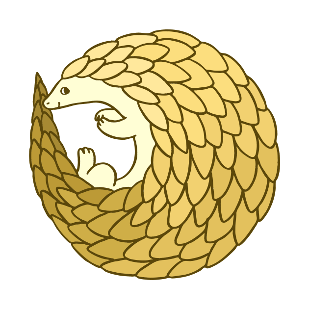 Pangolin by natelledrawsstuff