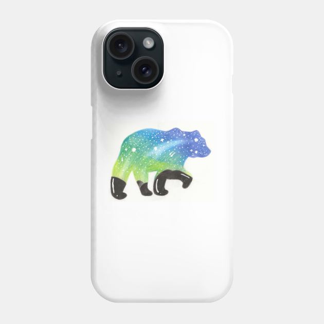 starry bear Phone Case by OpaqueMoon