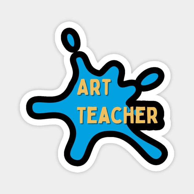Art Teacher Magnet by Kugy's blessing