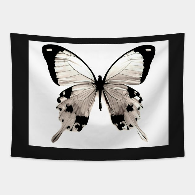 natural history butterfly botanical poster print,victorian specimen Tapestry by jacquline8689