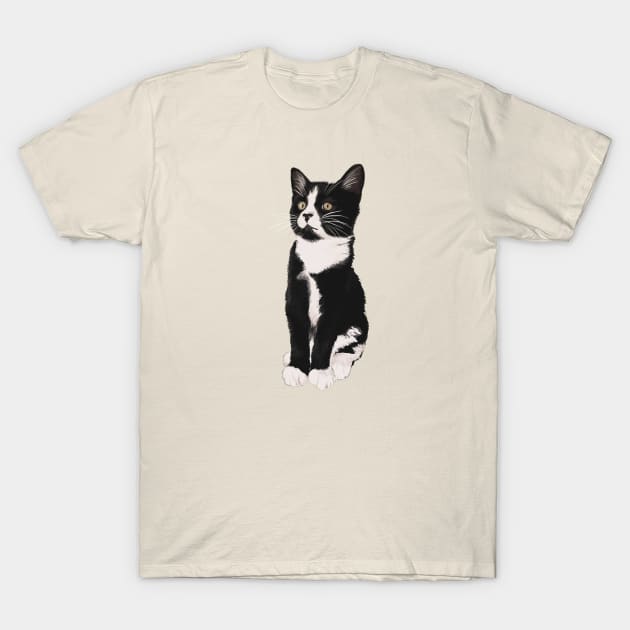 Tuxedo Cat T-Shirt Tuxedo Cat T-Shirt