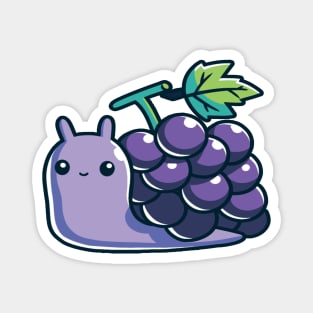 grape snail Magnet