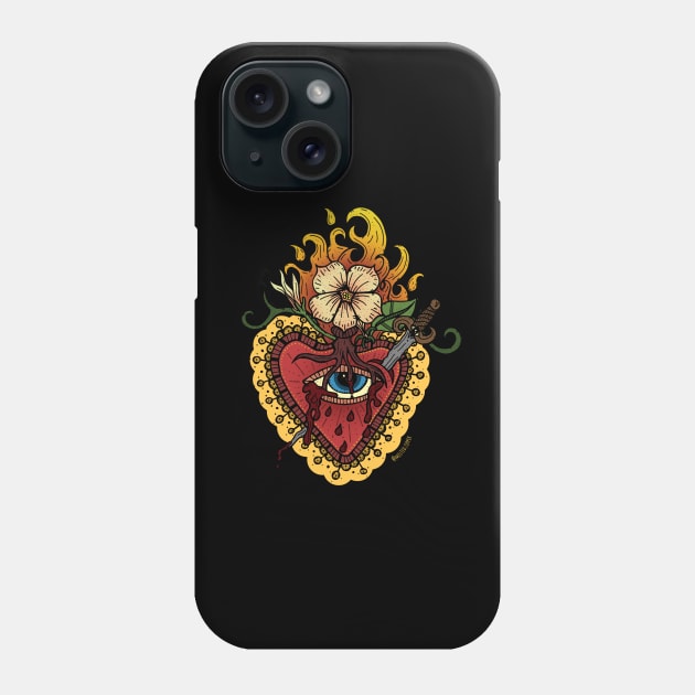 Rage of the Mother Phone Case by Melted Zipper