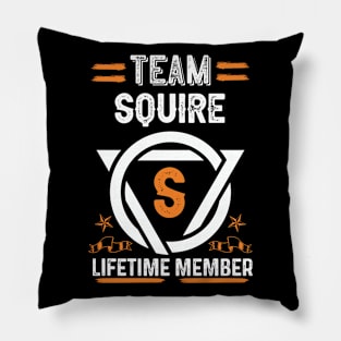 Team squire Lifetime Member, Family Name, Surname, Middle name Pillow