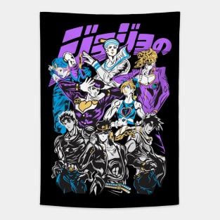 JJBA Anime Fanart Tapestry