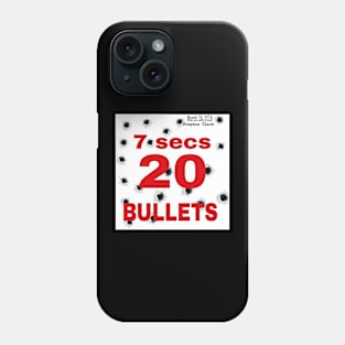 7 Secs 20 Bullets - March 18, 2018 - Stephon Clark - Front Phone Case