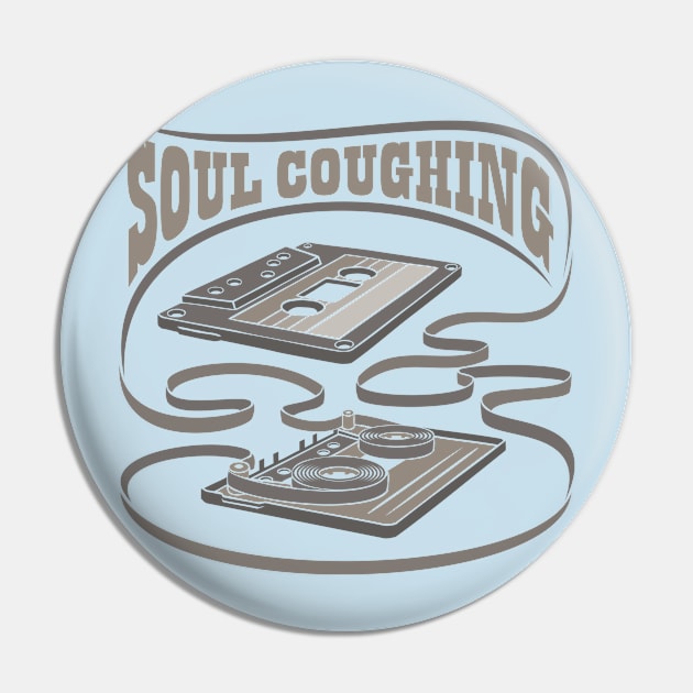 Soul Coughing Exposed Cassette Pin by Vector Empire