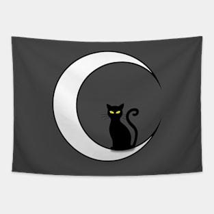 Lunar Cat Tapestry