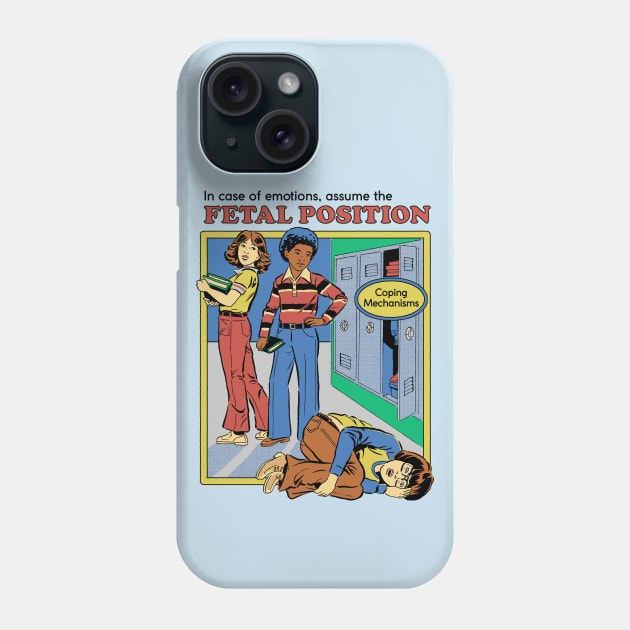 Assume the Fetal Position Phone Case by Steven Rhodes