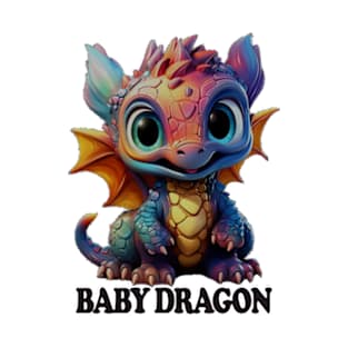 baby dragon short sleeve t-shirt T-Shirt