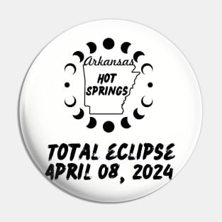 Arkansas Total Solar Eclipse 2024 Pin