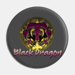 Black Dragon Pin