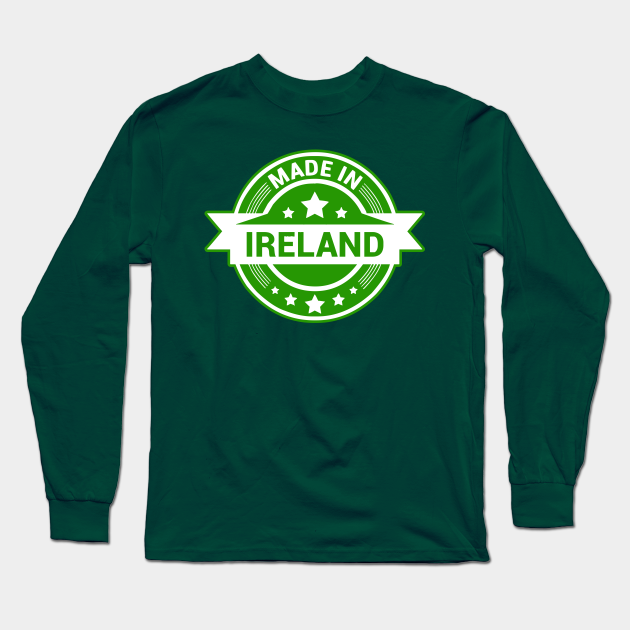 Discover Made In Ireland ST Patrick's Day Tees - St Patricks Day Gift Long Sleeve Shirt