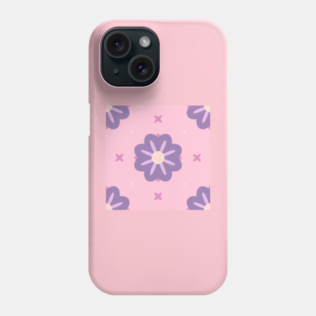 Flower seamless pattern drawing Phone Case by Tafflidy