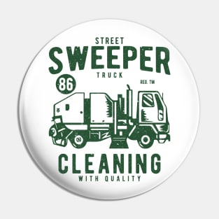Street Sweeper Truck Pin