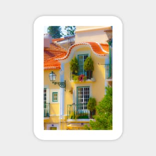 belém beauty. Portuguese typical House Magnet