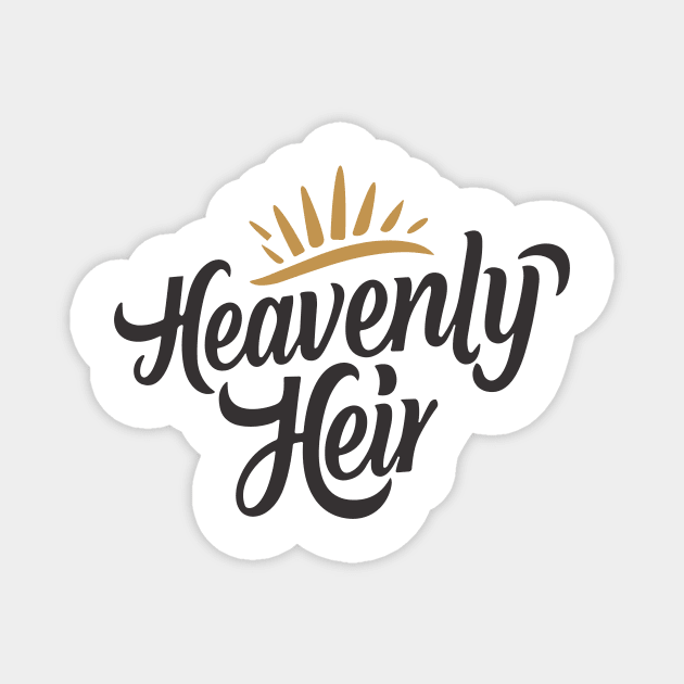 heavenly heir Magnet by Risen_prints