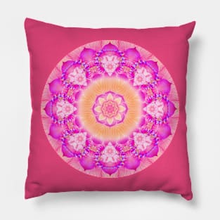 Love And Light By Mandala Magic Pillow