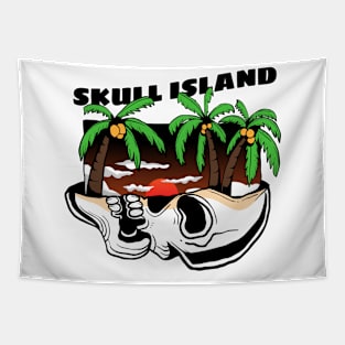 Skull Island - Summer Time Tapestry