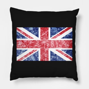 Distressed British Flag - Union Jack Pillow