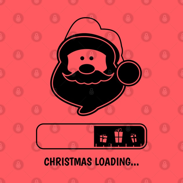 Christmas loading by Mande Art