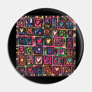 Hearty Hearts Pin