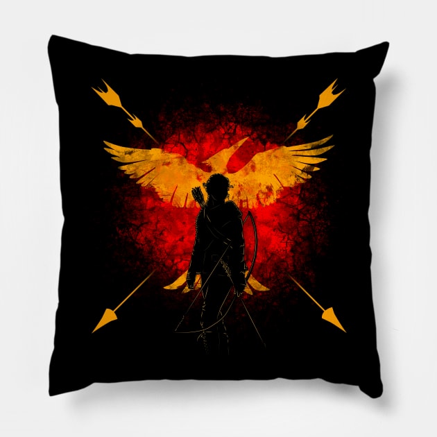 Revolution and Fire Pillow by Bomdesignz