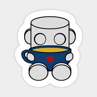 Tea & Story Time with the O'BOTs 1.0 Magnet