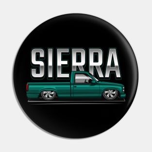 The Sierra Pickup Truck (Emerald Green) Pin