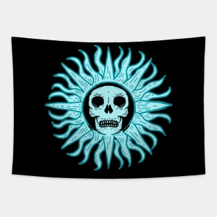 Sunny Skull II Tapestry