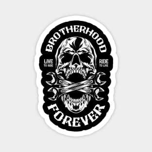 Brotherhood forever Tazzum Magnet