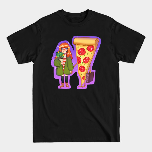 pizza is better than love - Pizza Is Love - T-Shirt