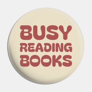 Busy reading books| reading tracker gifts Pin