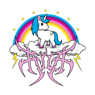 Ayla Death Metal Unicorn T-Shirt