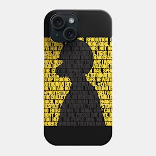 Protest Slogans -- 2019 Hong Kong Protest Phone Case