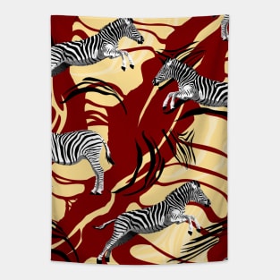 Zebra pattern Tapestry