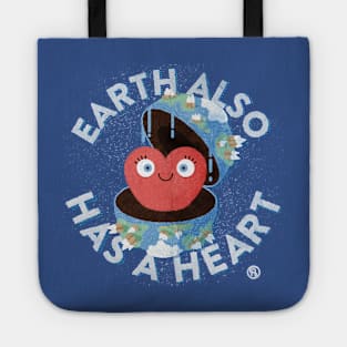 Earth also has a heart Tote