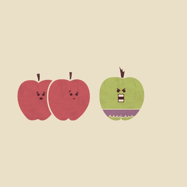 Green Apples Are Always Angry by HandsOffMyDinosaur