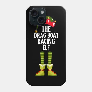 The Drag Boat Racing Elf Christmas Speed Boating Water Sports Funny Xmas Holiday Phone Case