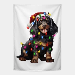 Christmas Gordon Setter Tapestry