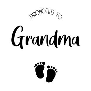 Promoted to Grandma | Grandmother T-Shirt