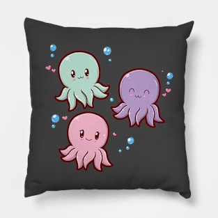 Kawaii Octopi 3.0 Pillow