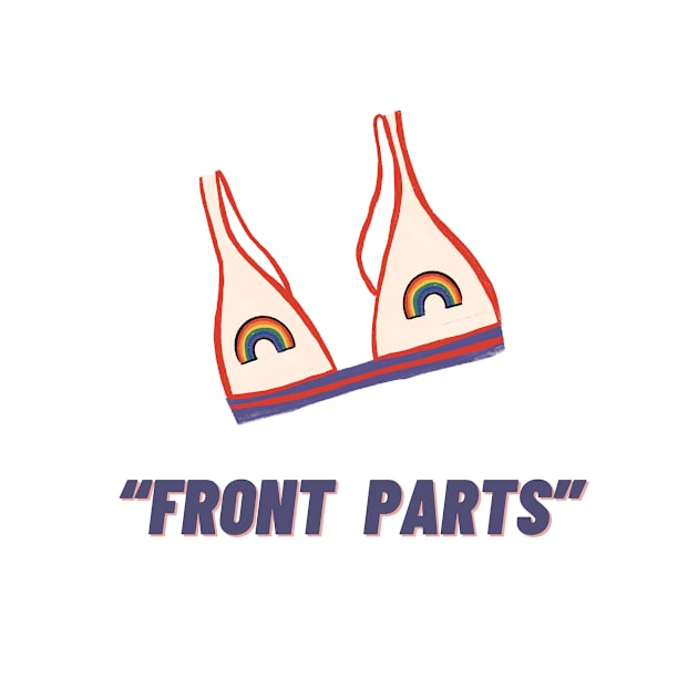 RWQ "Front Parts" white background alternate by ReallyWeirdQuestionPodcast