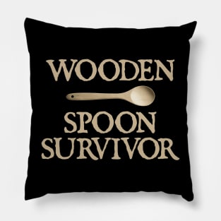 Wooden Spoon Survivor Pillow