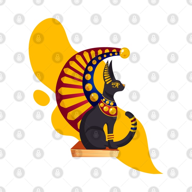 Cats in ancient Egypt by PG