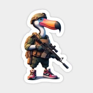 Tactical Dodo Bird Magnet