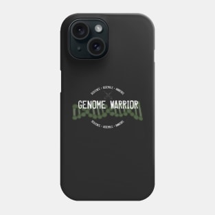 Genome Warrior - Bioinformatics DNA Genetics Phone Case